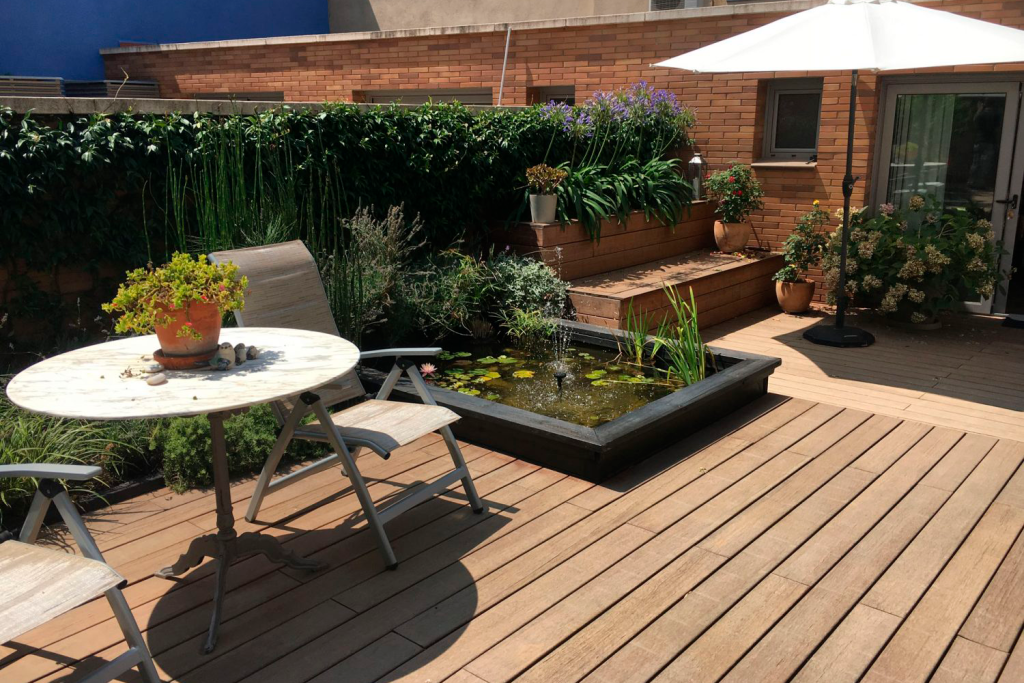 Suelo terraza exterior